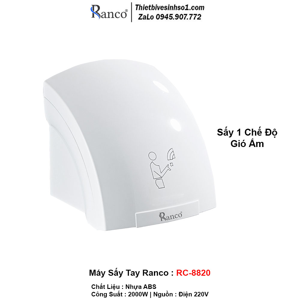Máy Sấy Tay Ranco RC-8820