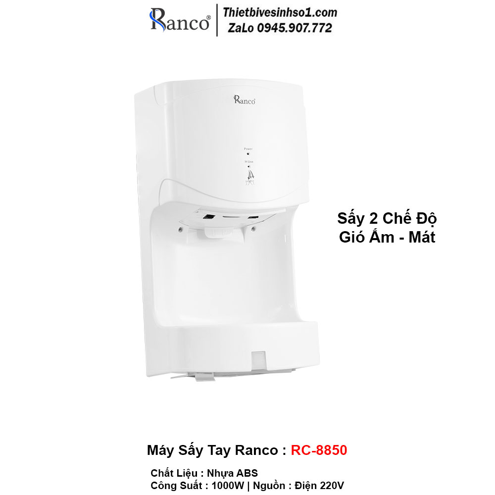 Máy Sấy Tay Ranco RC-8850