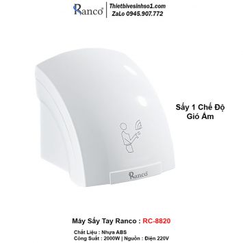 Máy Sấy Tay Ranco RC-8820