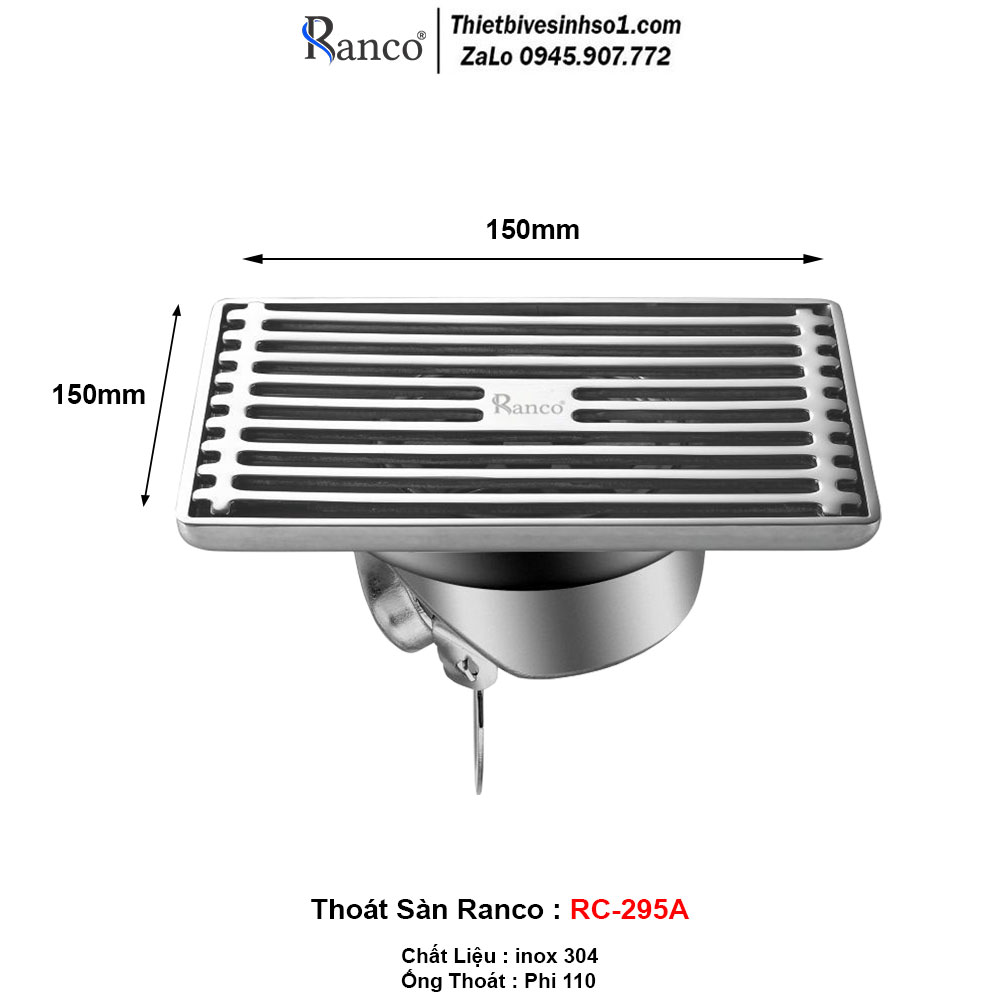 Ga Thoát Sàn Ranco RC-295A