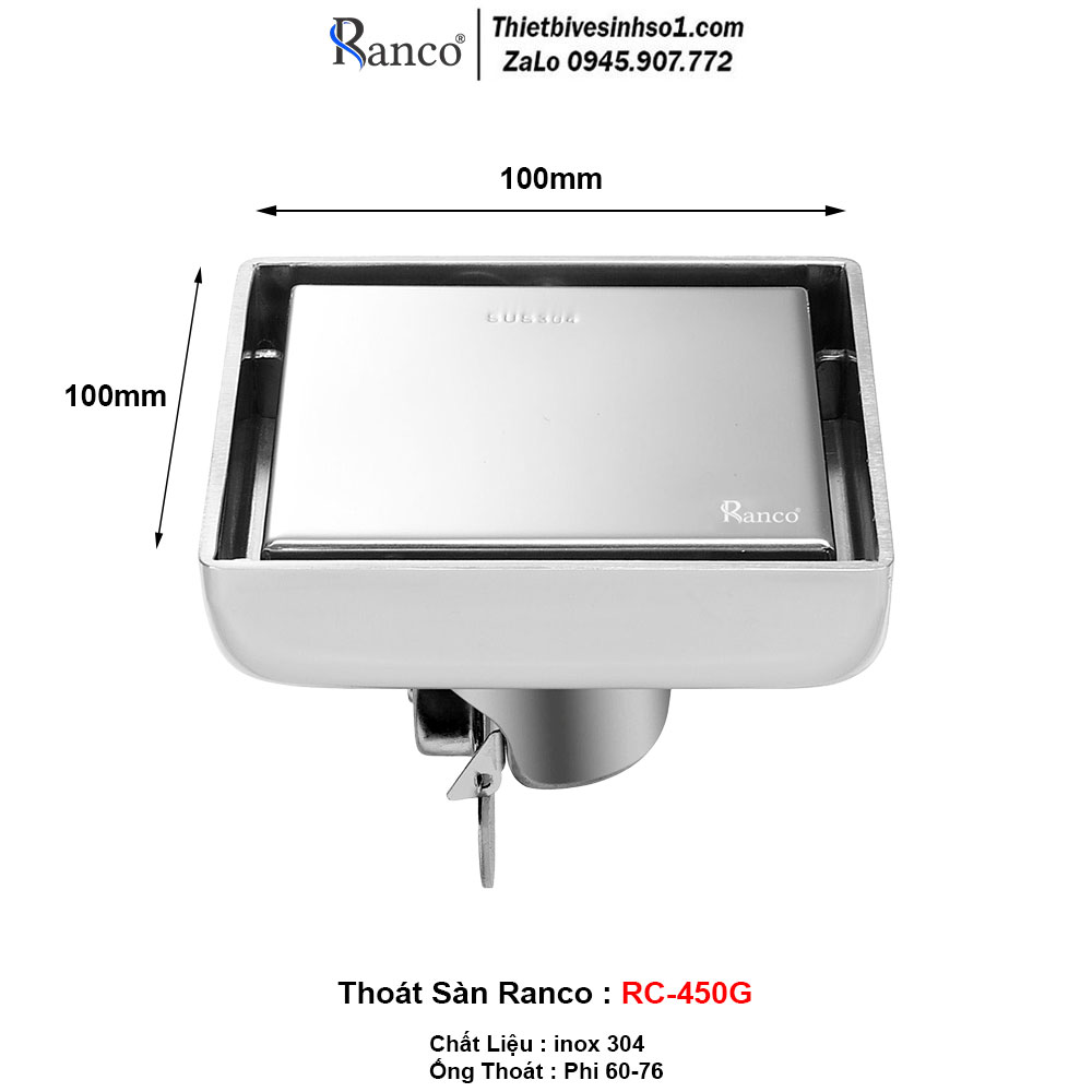 Ga Thoát Sàn Ranco RC-450G