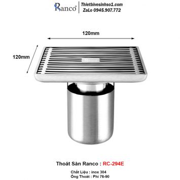 Ga Thoát Sàn Ranco RC-294E