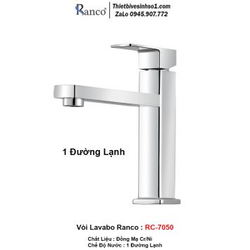 Vòi Lavabo Ranco RC-7050