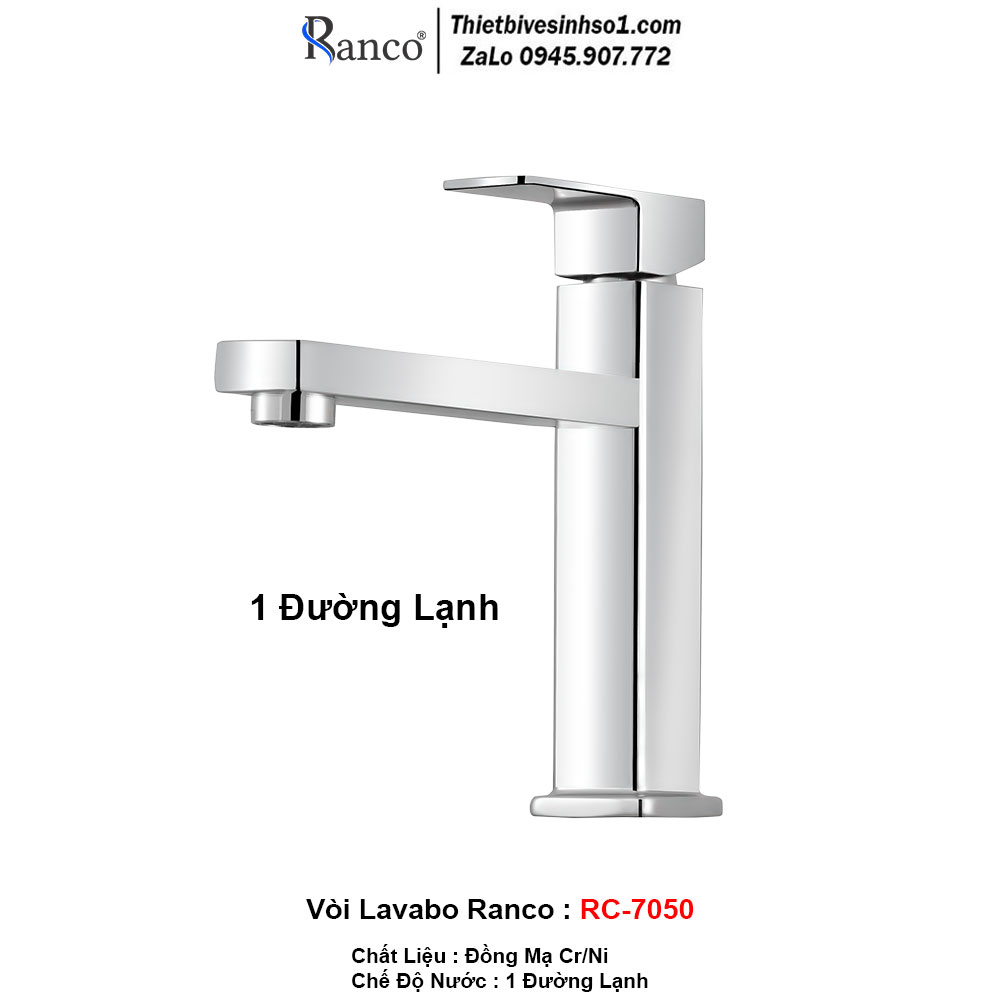 Vòi Lavabo Ranco RC-7050
