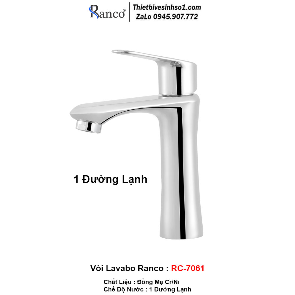 Vòi Lavabo Ranco RC-7061