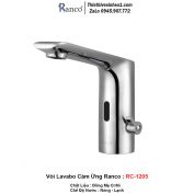 Vòi Lavabo Cảm Ứng Ranco RC-1205