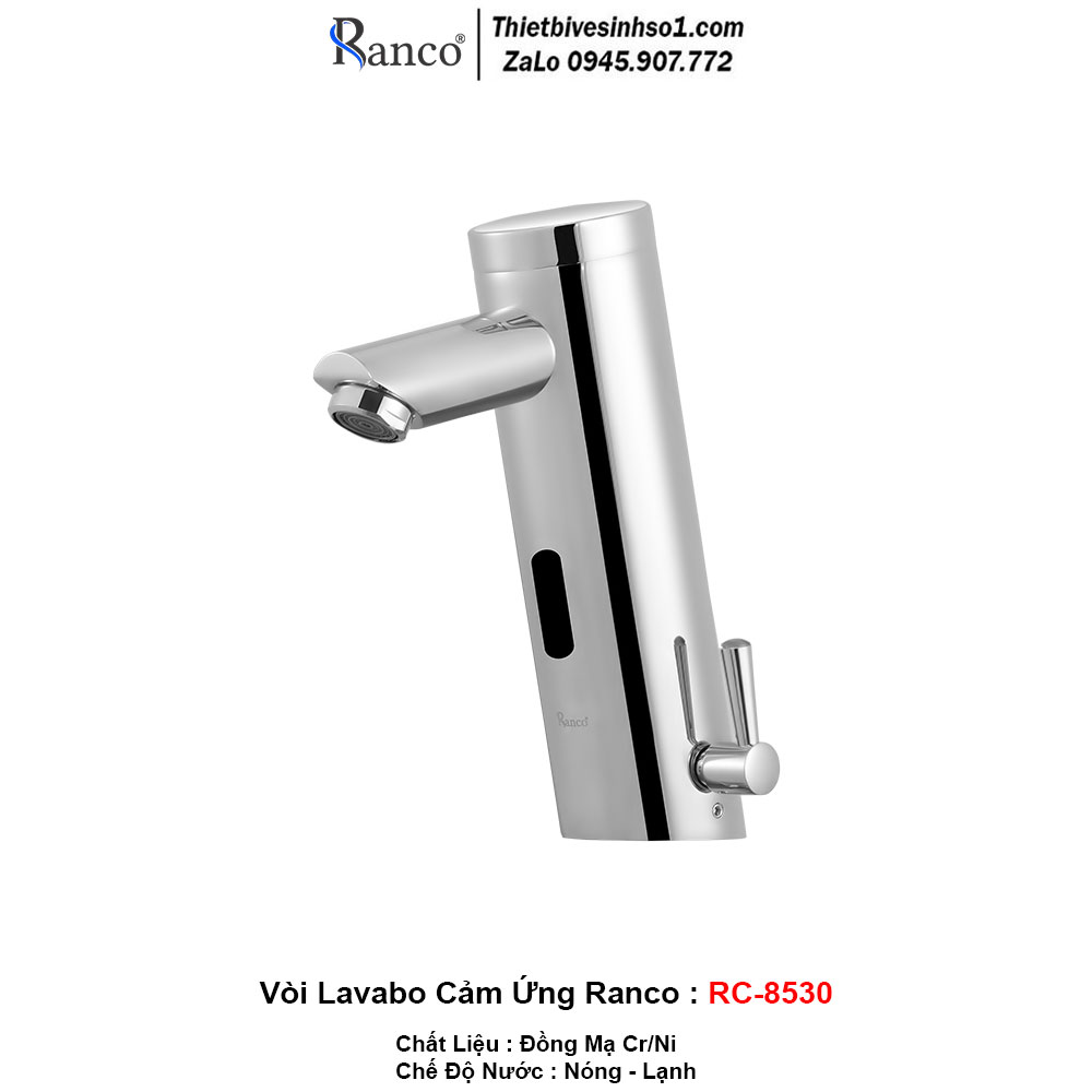 Vòi Lavabo Cảm Ứng Ranco RC-8530