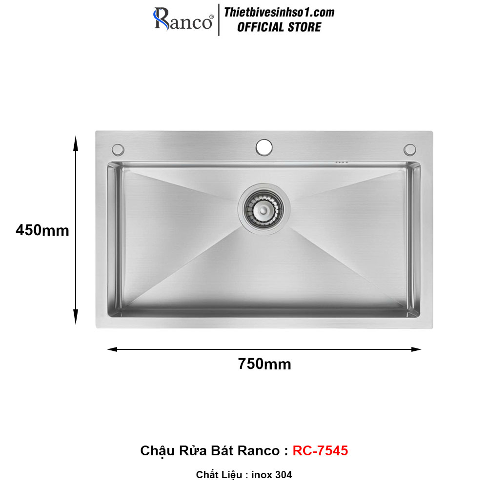 Chậu Rửa Bát Ranco RC-7545