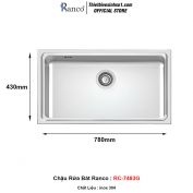 Chậu Rửa Bát Ranco RC-7483G