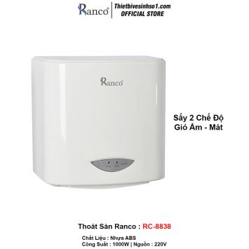 Máy Sấy Tay Ranco RC-8838