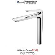 Vòi Lavabo Ranco RC-U33
