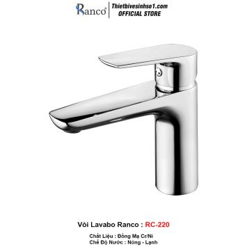 Vòi Lavabo Ranco RC-220