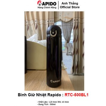 Bình Giữ Nhiệt Rapido RTC-500BL1