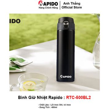 Bình Giữ Nhiệt Rapido RTC-500BL2