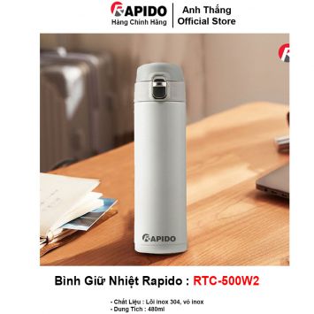 Bình Giữ Nhiệt Rapido RTC-500W2