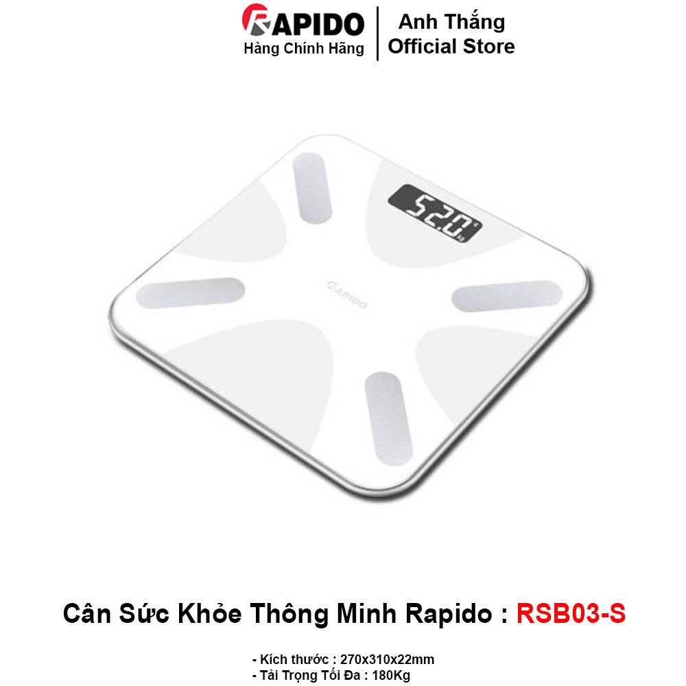 Cân Sức Khỏe Rapido RSB03-S