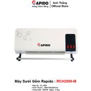 Máy Sưởi Gốm Rapido RCH2000-M