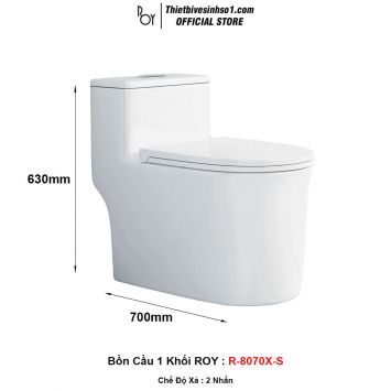 Bồn Cầu ROY R-8070X-S