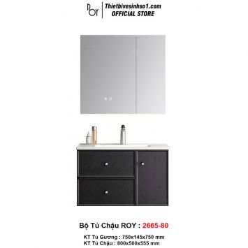 Bộ Tủ Chậu ROY 2665-80