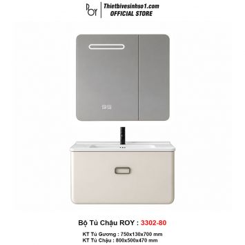 Bộ Tủ Chậu ROY 3302-80