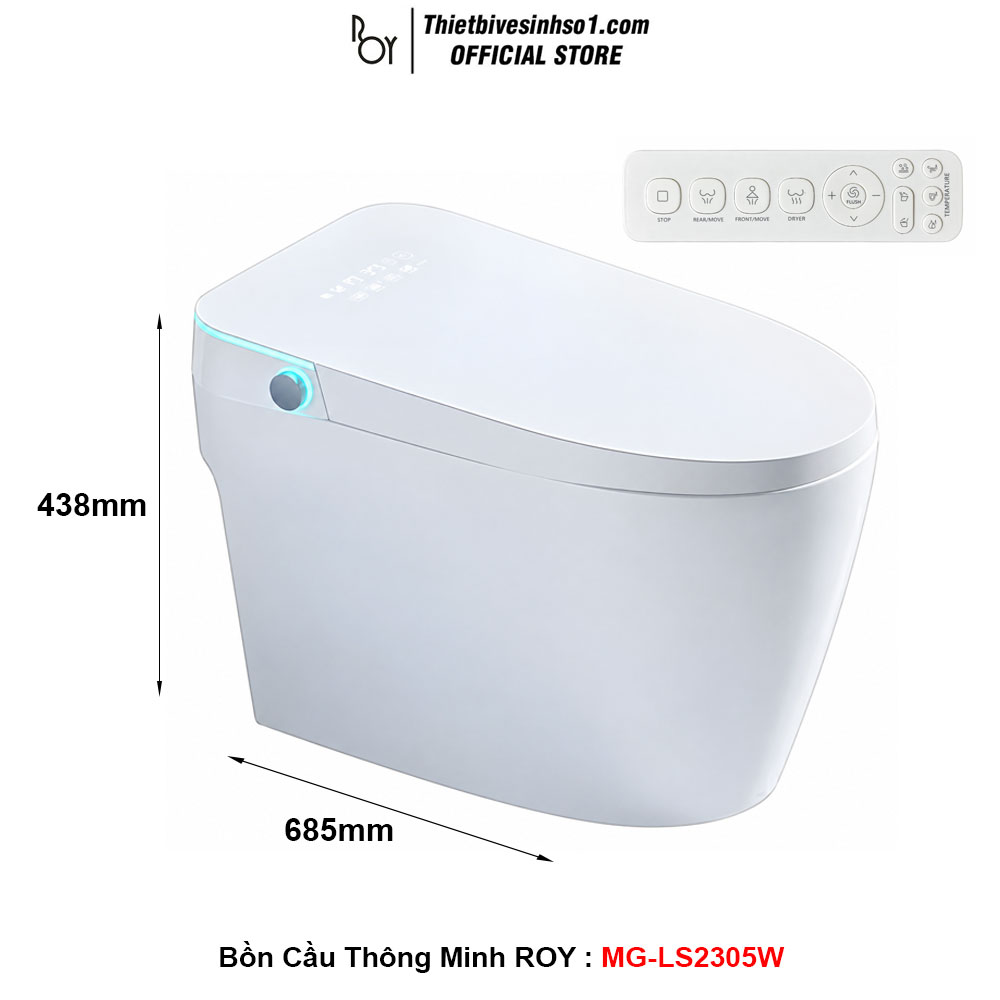 Bồn Cầu Thông Minh ROY MG-LS2305W