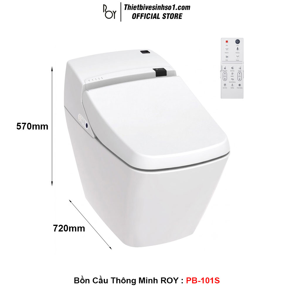 Bồn Cầu Thông Minh ROY PB-101S