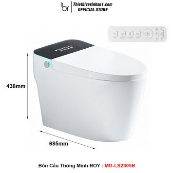 Bồn Cầu Thông Minh ROY MG-LS2305B