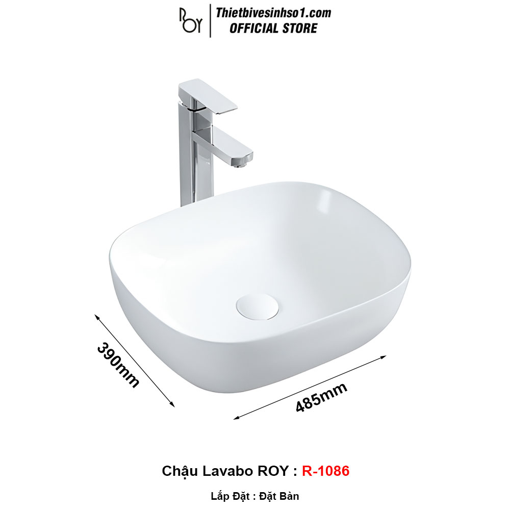 Chậu Lavabo ROY R-1086
