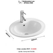 Chậu Lavabo ROY R-2029