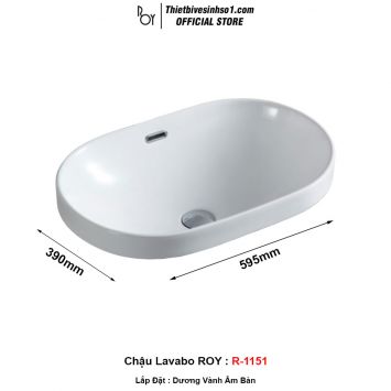 Chậu Lavabo ROY R-1151