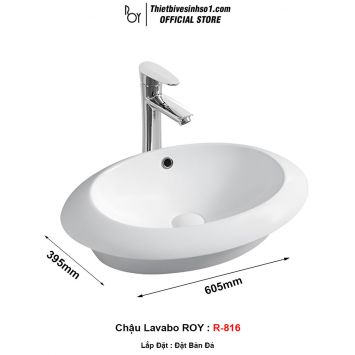 Chậu Lavabo ROY R-816