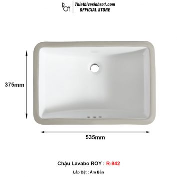 Chậu Lavabo ROY R-942