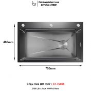 Chậu Rửa Bát ROY CT-7546X