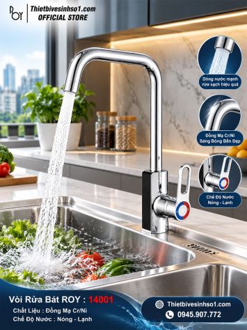 Vòi Rửa Bát ROY 14001
