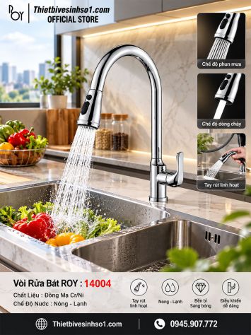 Vòi Rửa Bát ROY 14004