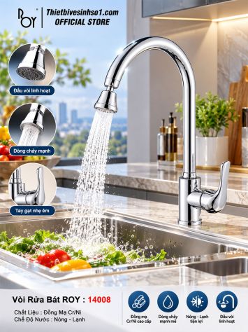 Vòi Rửa Bát ROY 14008