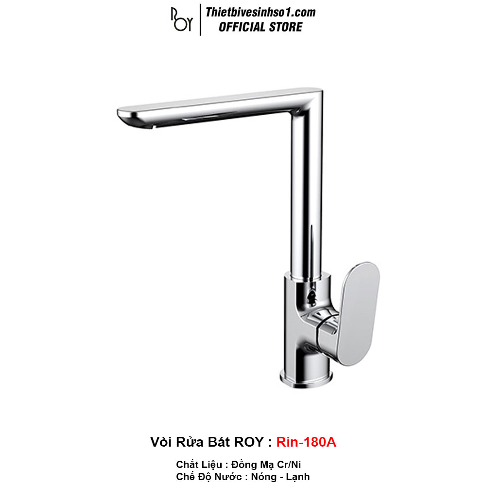 Vòi Rửa Bát ROY Rin-180A