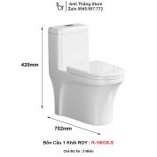 Bồn Cầu ROY R-1603X-S