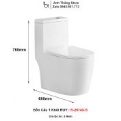 Bồn Cầu ROY R-2614X-S