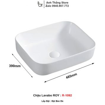 Chậu Lavabo ROY R-1092