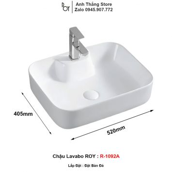 Chậu Lavabo ROY R-1092A