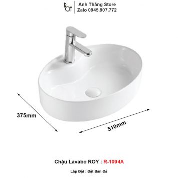 Chậu Lavabo ROY R-1094A