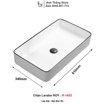 Chậu Lavabo ROY R-1453