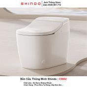 Bồn Cầu Thông Minh Điện Tử Shindo C8652