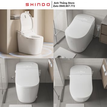 Bồn Cầu Thông Minh Điện Tử Shindo C8652