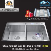 Chậu Rửa Bát SINK HOUSE 2 Hố Cân 8350 (3,5mm)