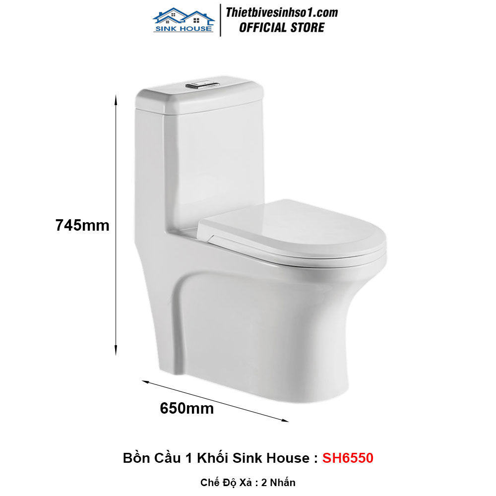 Bồn Cầu Sink House SH6550 Bồn Cầu Sink House SH6550