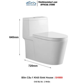 Bồn Cầu Sink House SH989