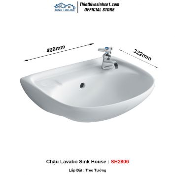 Chậu Lavabo Sink House SH2806