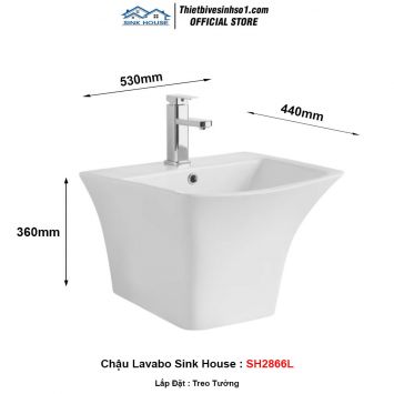 Chậu Lavabo Sink House SH2866L